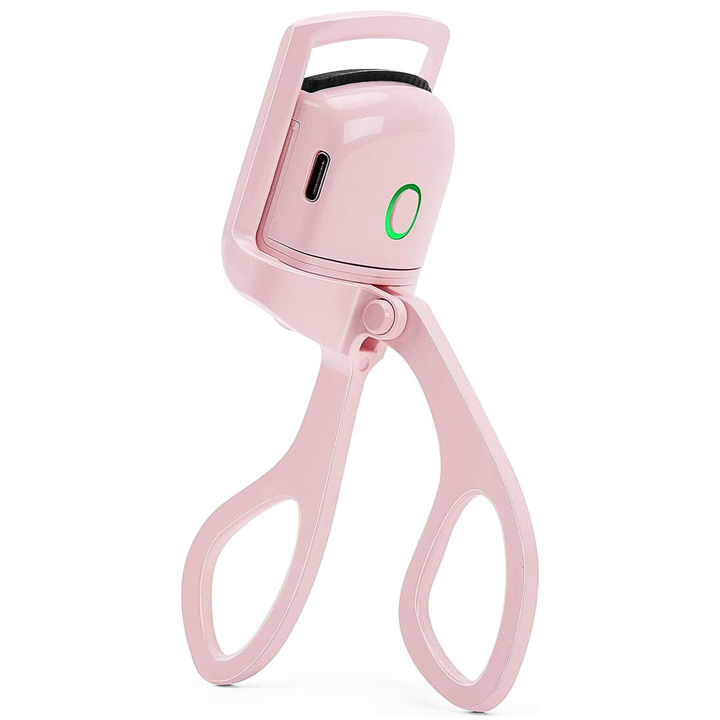 Heated eyelash curler